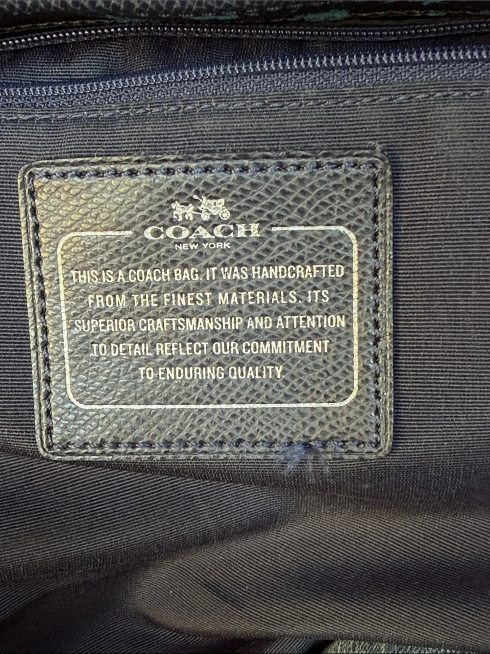 Coach 2010’s Dark Academia Bennett Badlands Floral Tote Bag (VGUC)